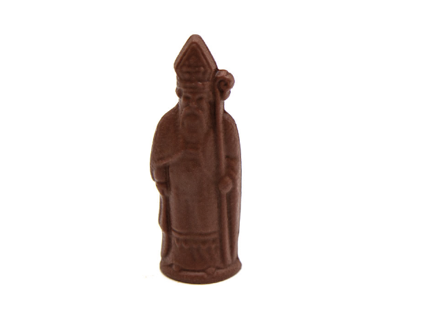Milk chocolate and marshmallow Saint Nicholas