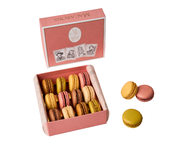 Assortment of 12 macaroons