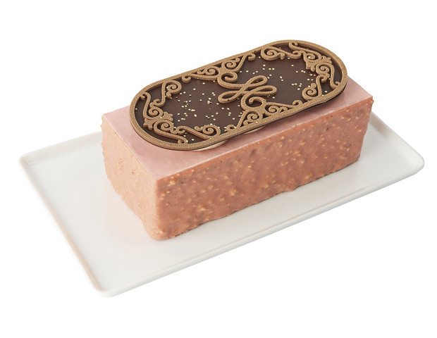 Rose est l'hiver (Bûche 4p)